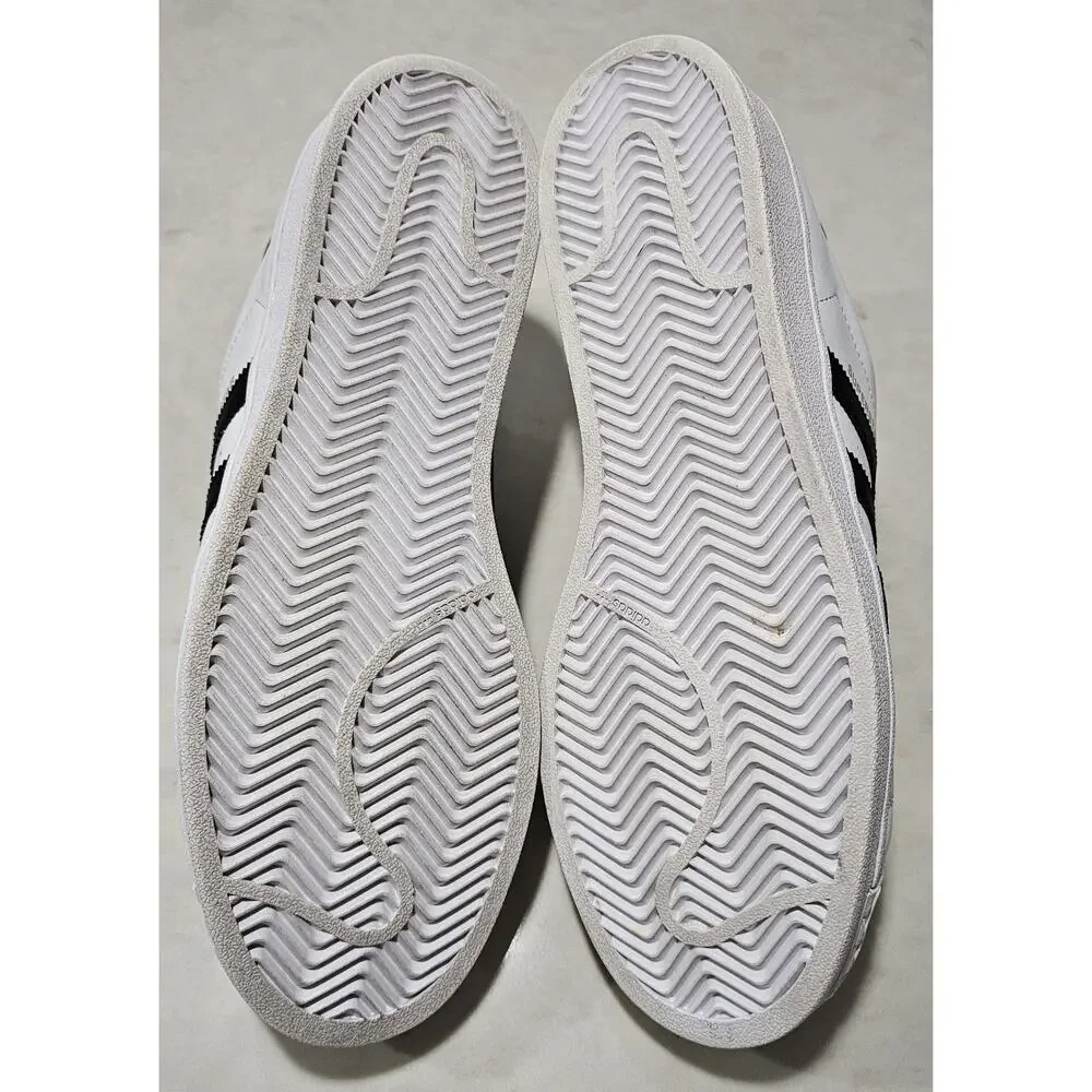 Adidas Superstar White Black C77153 Men's Size 11 Classic Shell Toe